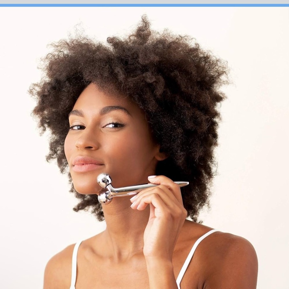 Refa solar paneled skin roller depuff like gua sha stimulating lymph drain